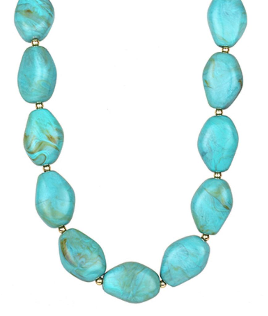 Turquoise Stone Necklace