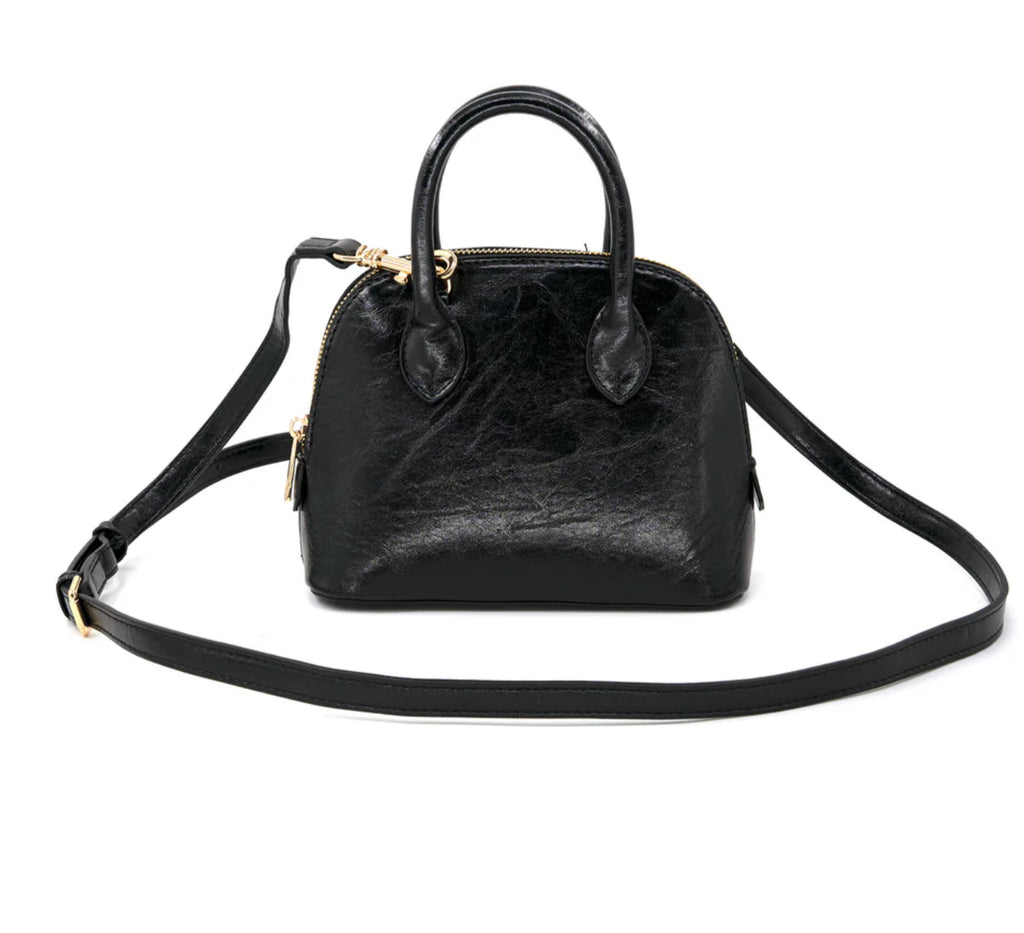 Black small handle bag