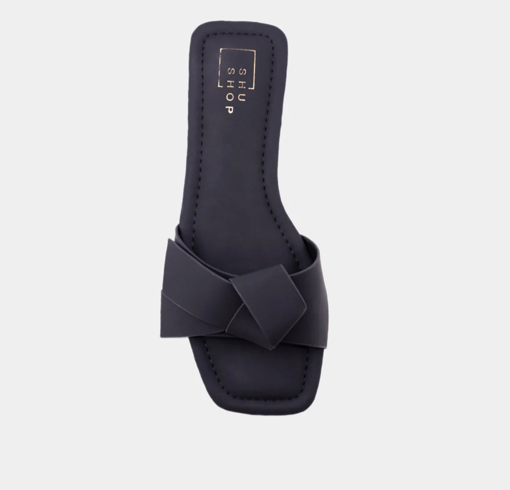 Black Diana Sandal