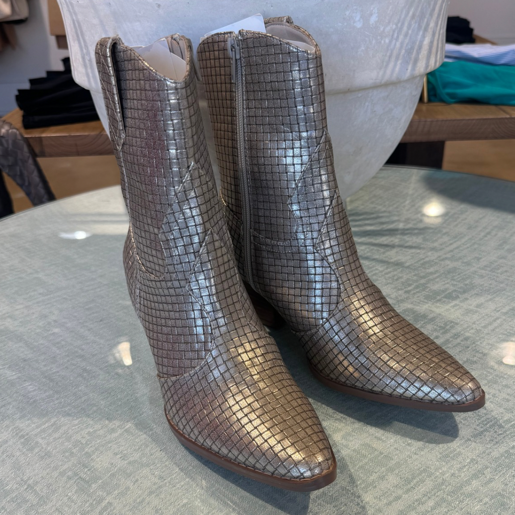 Metallic Western Boot