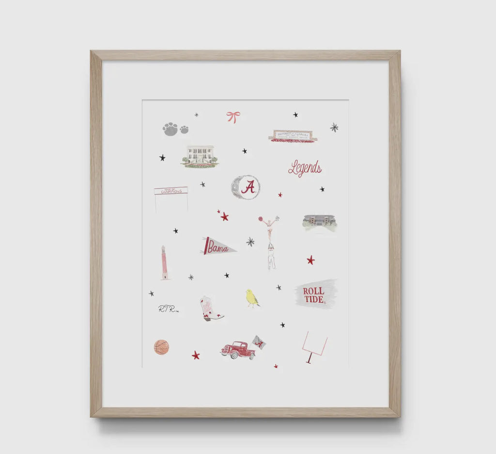 Alabama Icon Print 5x7