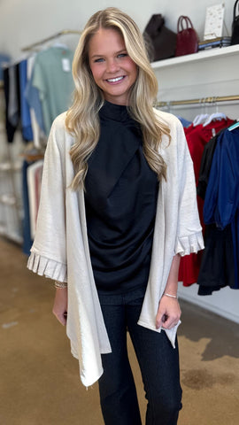 Blue Cozy Fleece sweatshirt