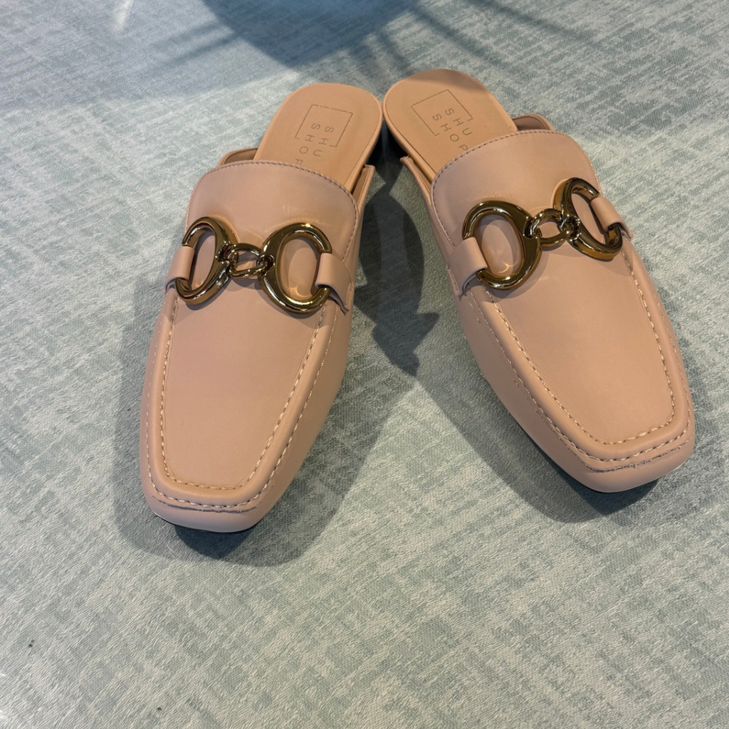 Tan Buckle Loafer