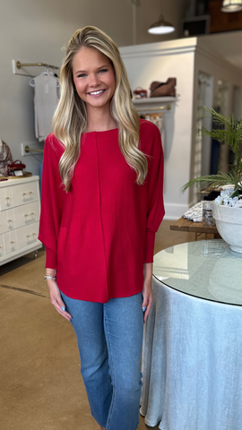 Blue Cozy Fleece sweatshirt