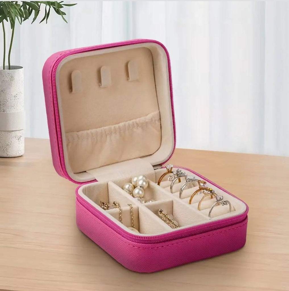 Hot pink Jewelry Box