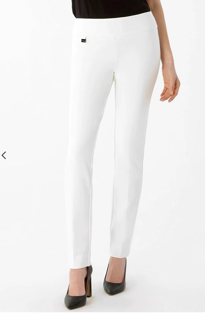 Winter White Crepe Lisette Pants