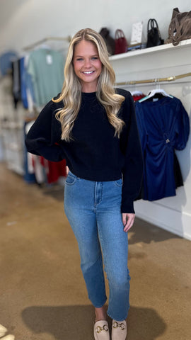 Blue Cozy Fleece sweatshirt