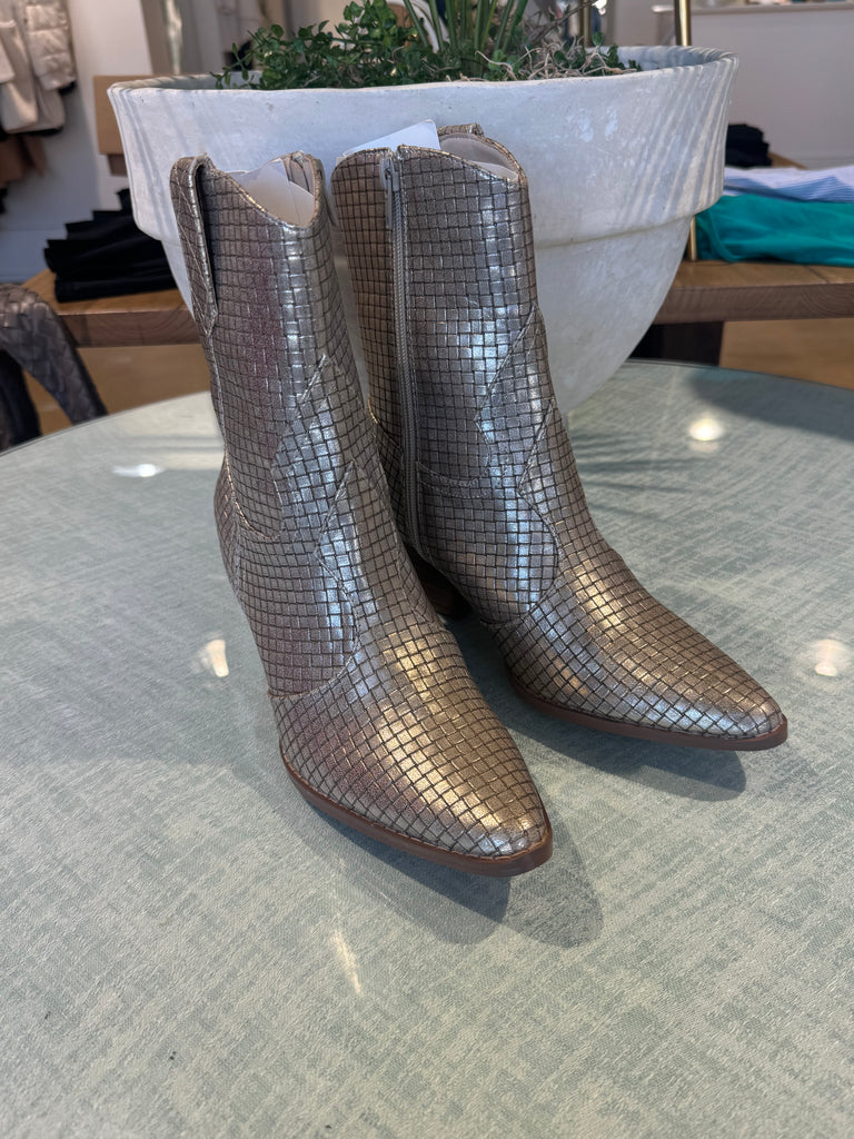 Metallic Western Boot