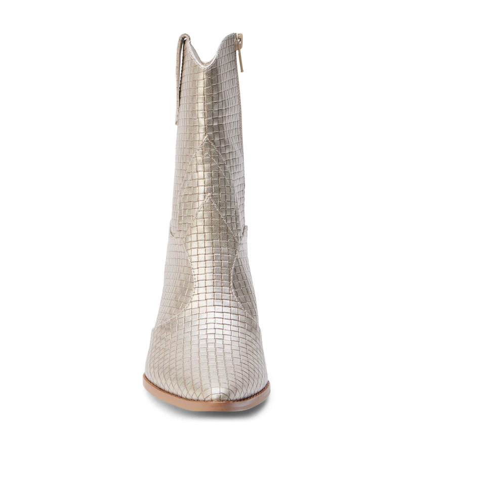 Metallic Western Boot