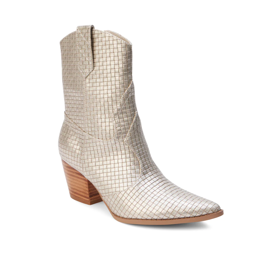 Metallic Western Boot