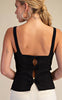 Black Tie Back Top