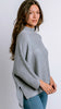 Heather Grey Boho Sweater