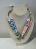 Dragonfly Charm Scarf Necklace