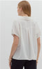 White collard blouse