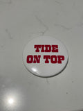 Tide on top button