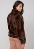 Chocolate Faux Fur Jacket