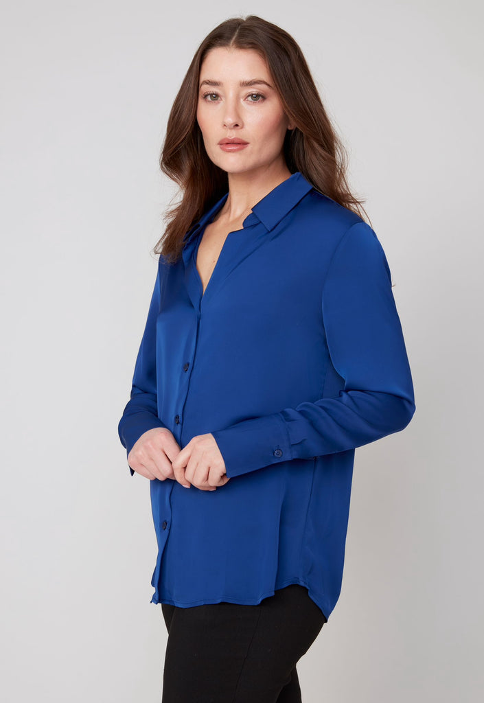 Oxford Button down Blouse
