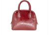 Burgundy small handle bag