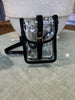 Black clear small crossbody