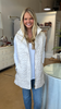 Oyster Quilted Vest