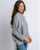 Heather Grey Boho Sweater