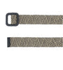 Black/tan woven belt
