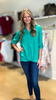 Emerald Airflow Blouse