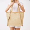 Woven straw bag