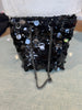 Black sequin bag