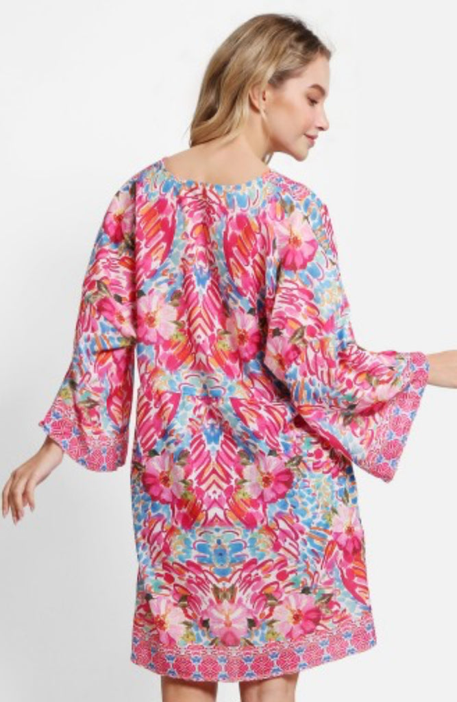 Tropical Swimsuit Coverup