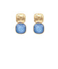 Royal Square Drop Earrings