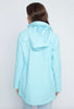 Capri Blue Waterproof Rain Jacket