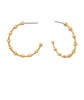 Gold Ball Hoops