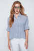 Indigo Stripe Blouse
