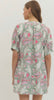 Pink Multi Print Dress