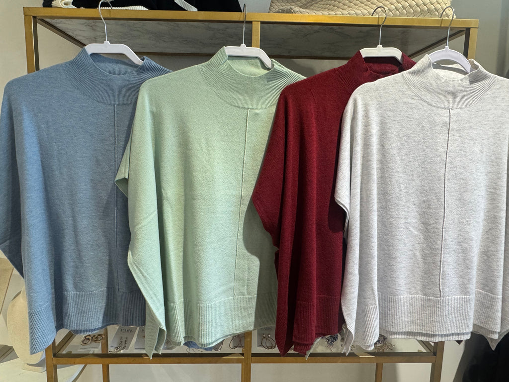 Caroline Sweater Top- 4 colors