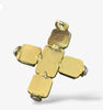 Labradorite Stone cross pendant