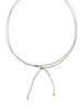 Turquoise cord necklace
