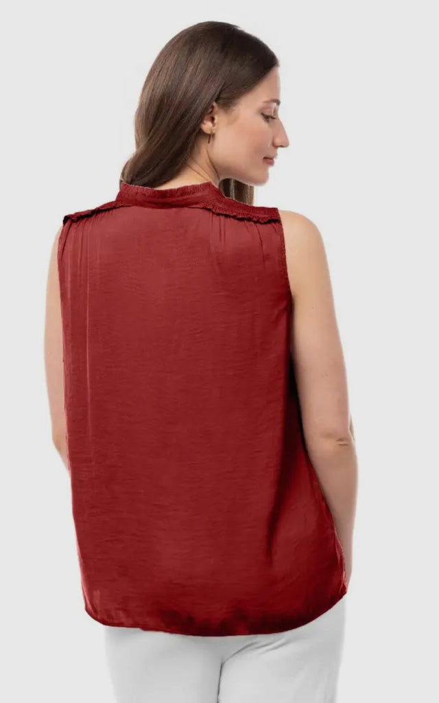 Ruby Smock V neck Blouse