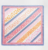 Abstract silky scarf