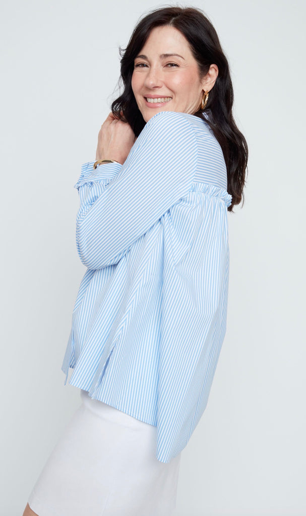 Blue Stripe blouse