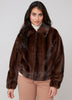 Chocolate Faux Fur Jacket