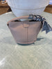 Taupe small bucket purse