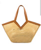 Rattan Tote Bag