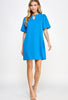 Blue Shift Dress