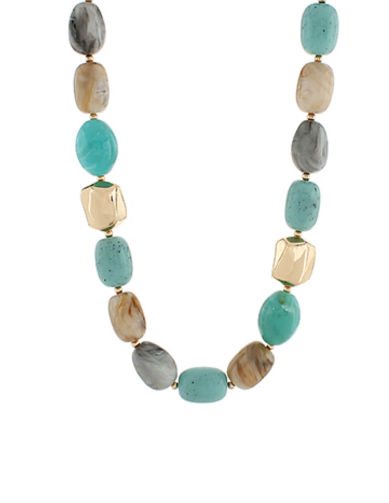 Mixed Stone Necklace