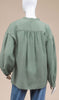 Green Button Down Blouse