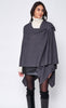 Charcoal Wrap Shawl