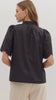 Black Eyelet blouse