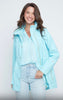 Capri Blue Waterproof Rain Jacket